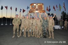 Vazn slovensk farby v Military Skills Competition na Cypre 