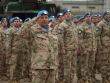 Slvnostn nstup prslunkov jednotky UNFICYP
