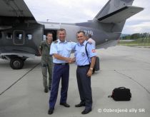Veliteľ Vzdušných síl Srbska na návšteve vo Zvolene a Sliači