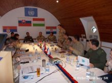 Konferencia veliteov misie UNFICYP v Sektore 4