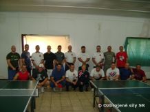 Slovensk vojaci v stolnom tenise porazili Srbov a Maarov