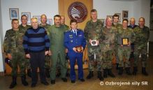 Veliteľ vzdušných síl dnes prijal zástupcov pracovných brigád Bundeswehru 