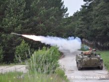 Bojové streľby PLRK S-2M na Záhorí