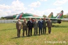 Predseda Vojenského výboru EÚ navštívil zmiešané krídlo Sliač