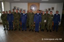 Príslušníci NFIU navštívili vzdušné sily