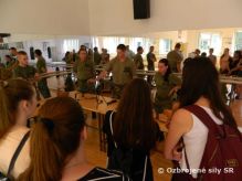 Zvolensk gymnazisti v Kasrach SNP na prprave na obranu ttu