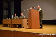 Stretnutie vojakov s náčelníkom Generálneho štábu OS SR